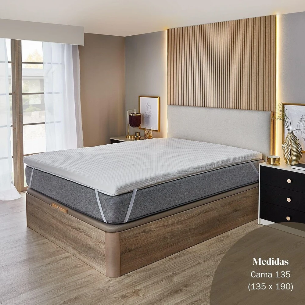 Lova Pikolin Home Viscozone 7 cm ypač patogus viskoelastinis čiužinio antklodis