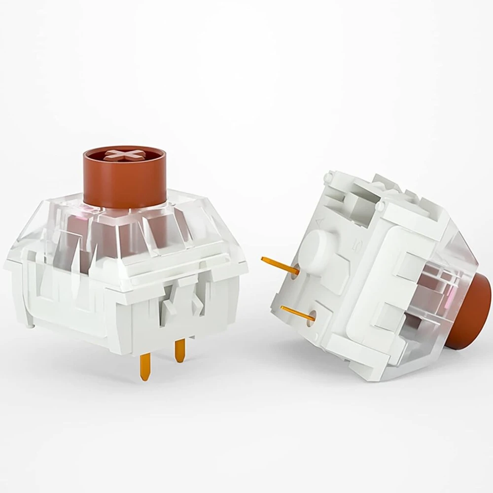 Klaviatūra Pink Draoza Kailh Box Mute Rožinė Switch Rgb Smd linijinis jungiklis, atsparus dulkėms, mechaninės klaviatūros Mx jungiklis (kailh Mute Brown, 108 vnt.)