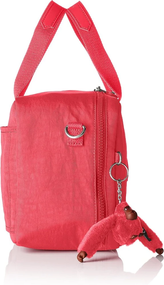 Pink Kipling Miyo didelis pietų dėžutės krepšys-lagaminas, True Rožinė, Miyo