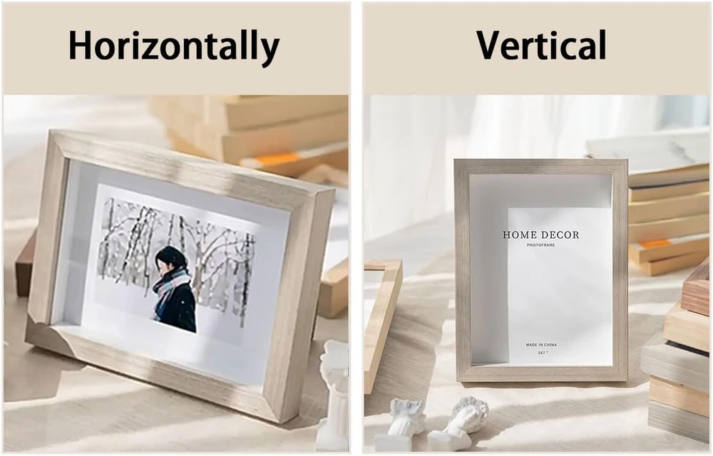 Plakatas Marysgift nuotraukų rėmelis 15 x 20 nuotraukų rėmelis, skirtas kabinti ant sienos arba stalo, nuotraukų rėmelis nuotraukoms, paveikslams, kraštovaizdžiams, plakatams (xk00801.8")