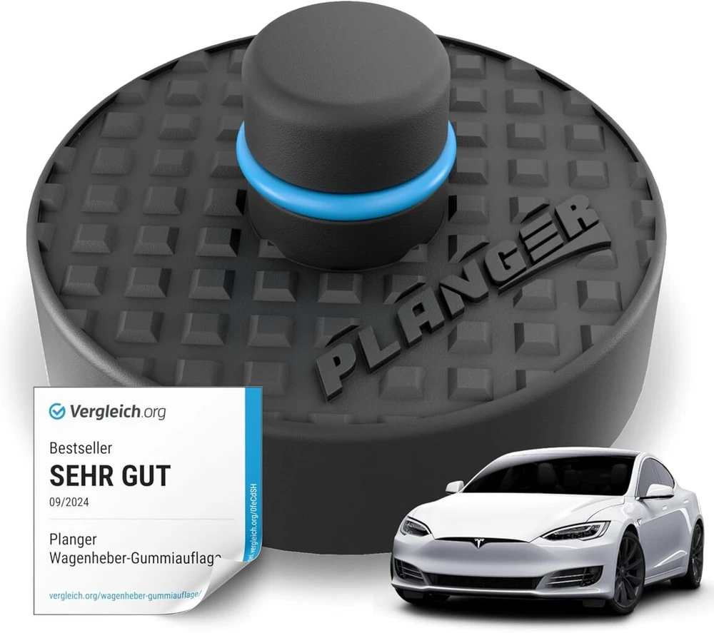Planger® Tesla automobilio domkrato adapteris, Model 3, Model S, Model Y, Model X, nedūžtantis