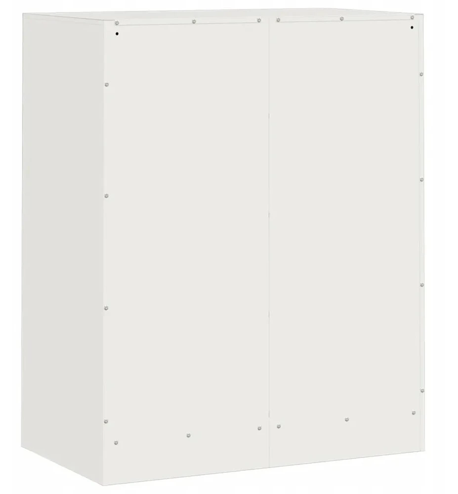Plieninė spintelė 67x39x83 balta