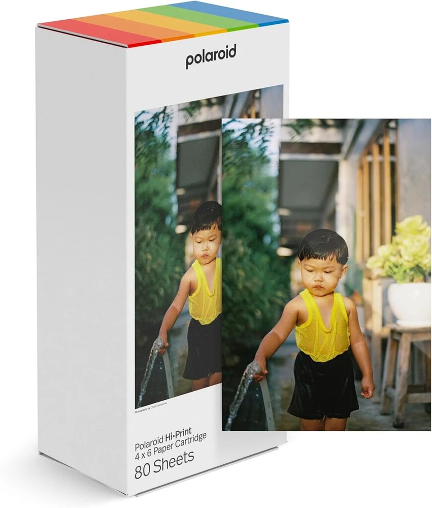 Polaroid - hi print 4x6 (10x15cm) - popieriaus kasetė - 80 lapų