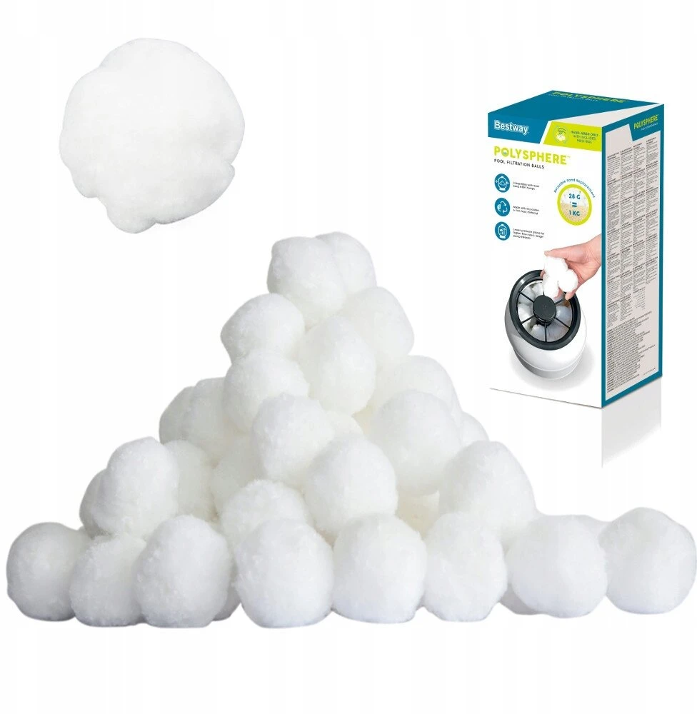 Polysphere užpildo kamuoliukai Bestway 500g 58475 smėlio siurbliui
