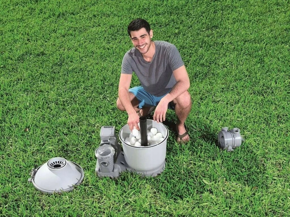 Polysphere užpildo kamuoliukai Bestway 500g 58475 smėlio siurbliui
