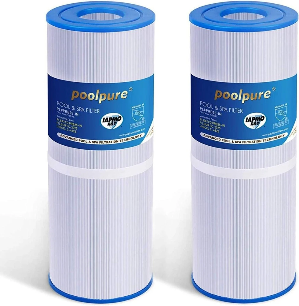 Poolpure Spa karšto kubilo filtro terpės keitimas (2 vnt.)