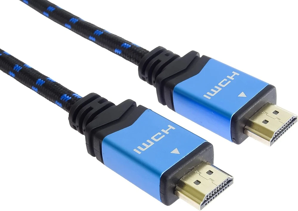 Premiumcord 4k High Speed Hdmi 2.0b kabelis 3 m M/m 18 Gbps su Ethernet, suderinamas su Video 4k @ 60hz Uhd 2160p, 3d - paauksuotos jungtys, medvilnės danga, 3 m
