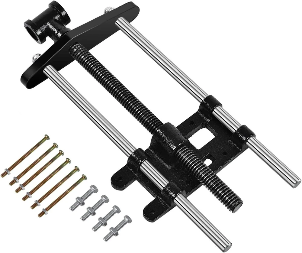 Priekinės replės obliavimo stalui, medienos spaustuvas dailidžių darbams, dailidžių spaustuvas 266 mm 10.5 colio metalinis spaustuvas medienos apdirbimui, mechanikos inžinerijai ir suvirinimui
