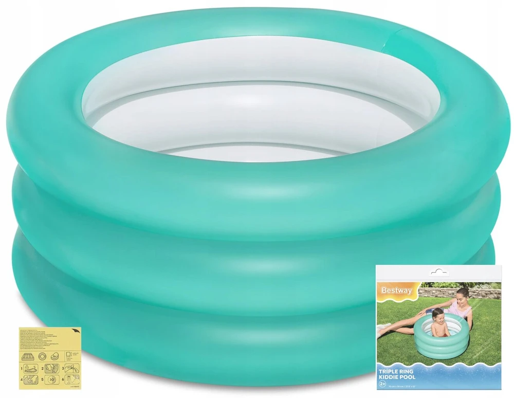 PRIPUČIAMAS BASEINAS VAIKIŠKAS BASEINAS VAIKAMS 70x30cm BESTWAY 51033