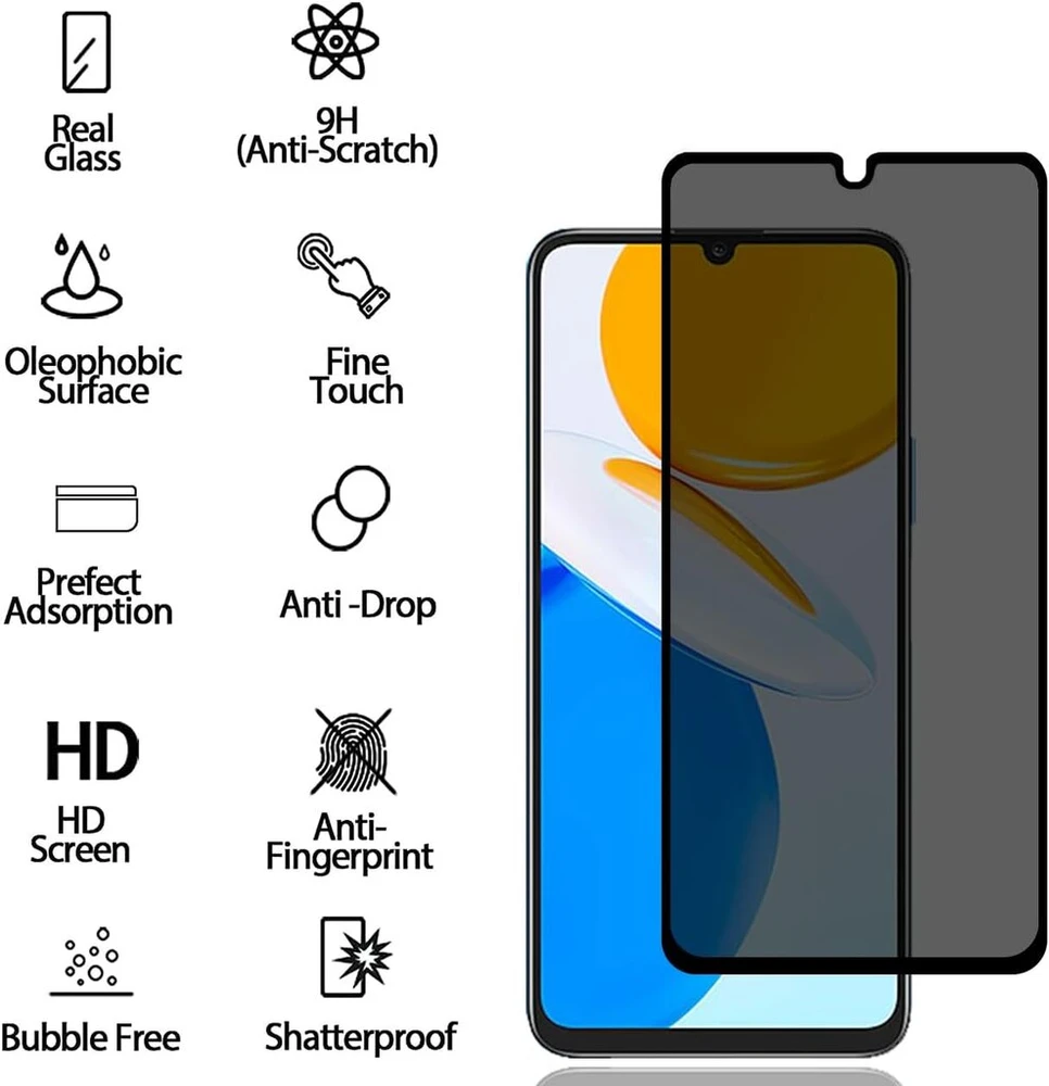 Privatumo ekrano apsauga Honor X7 (2 vnt.)