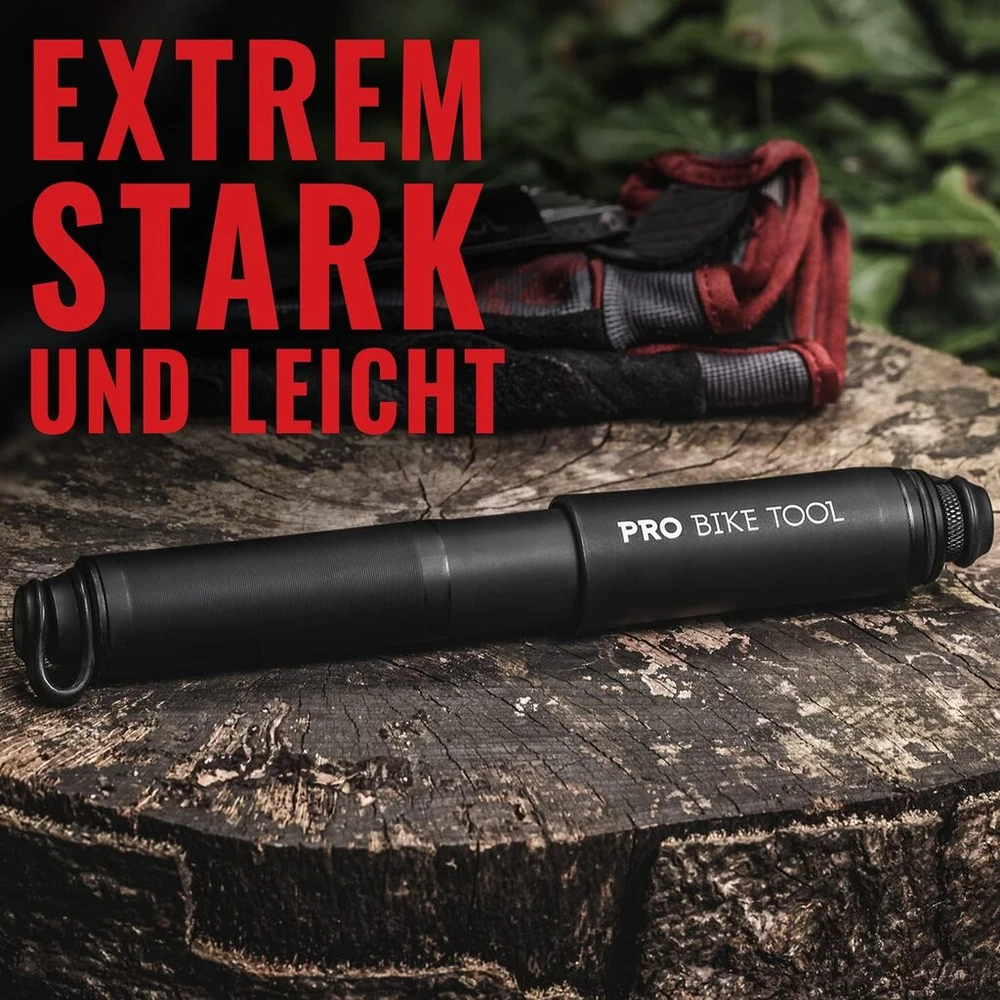 Pro Bike Tool Mini dviračio pompa Classic arba Premium Edition tinka Presta ir Schrader ventiliams aukšto slėgio Psi dviračio padangų pompa skirtas plento ir kalnų dviračiams