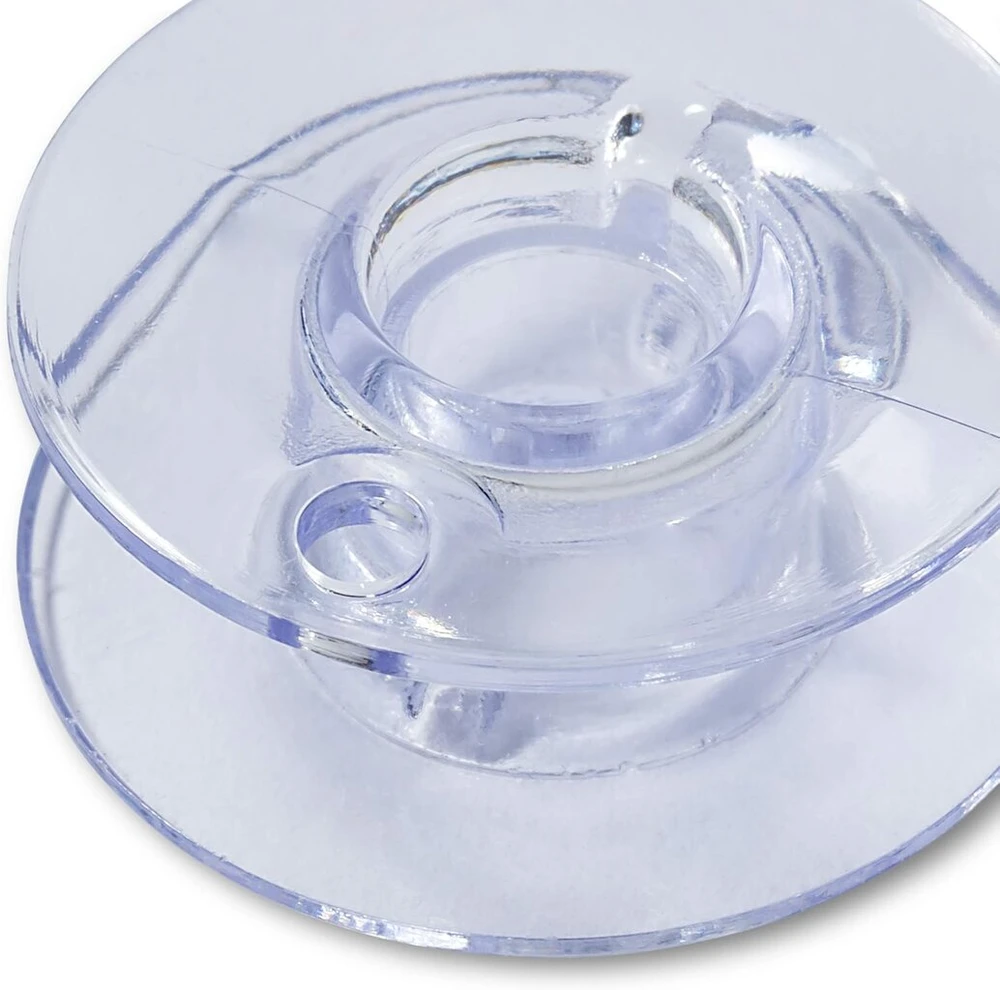Prym 610363 Siuvimo mašinos špulytės, horizontalus kabliukas, 21.2 mm
