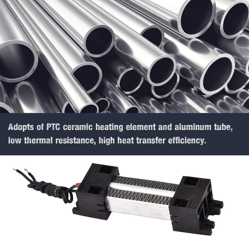 Ptc keramikinis oro šildytuvas, 220 v 100 w ptc keramikinis oro šildytuvas, ptc kaitinimo elemento pritaikymas oro kondicionavimui, elektrinis šildytuvas, oro užuolaidų mašina, drėkintuvas