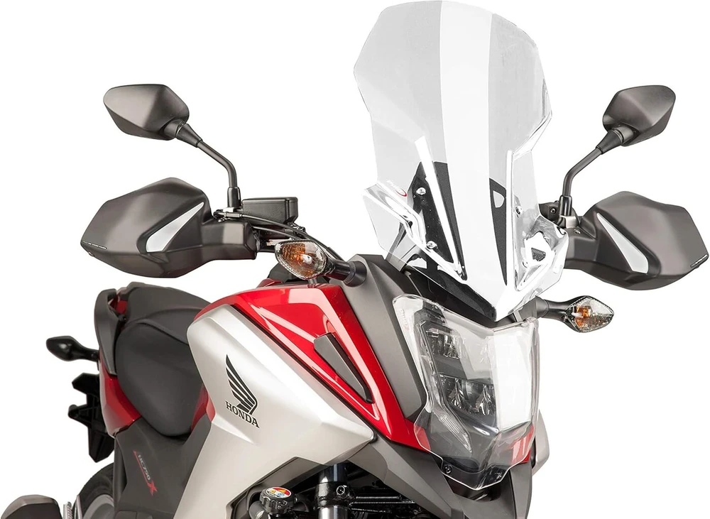 Puig 8910w Touring skaidrus stiklas