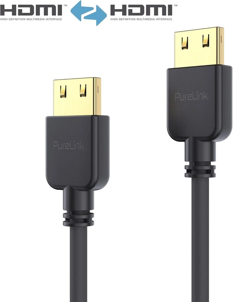 Purelink Pi0500 003 didelės spartos Hdmi jungties kabelis 1,00 m juodas