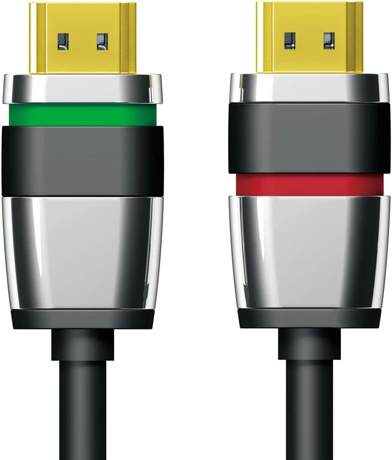 Purelink Ultimate Uls1000-030 didelės spartos Hdmi kabelis su Ethernet + apsaugos užraktu (2.0 Comp., 4k + 3d) - 3.0 metrai, juodas