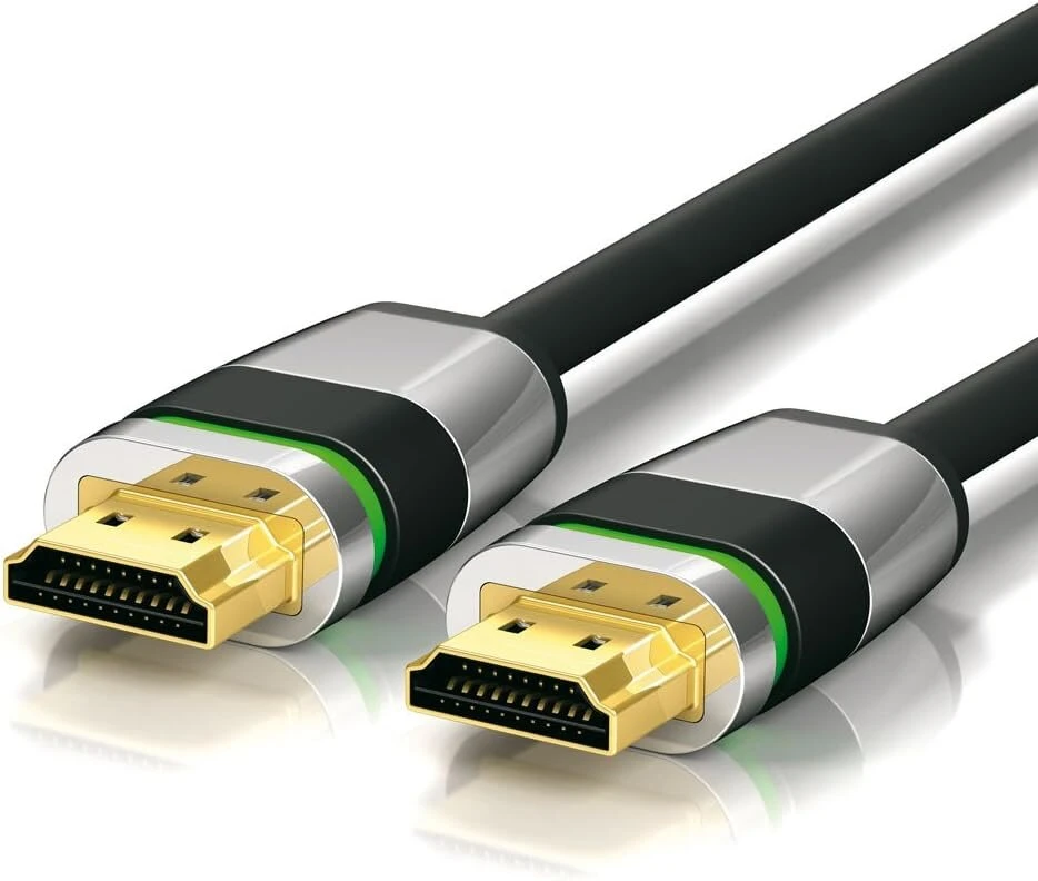 Purelink Ultimate Uls1000-030 didelės spartos Hdmi kabelis su Ethernet + apsaugos užraktu (2.0 Comp., 4k + 3d) - 3.0 metrai, juodas