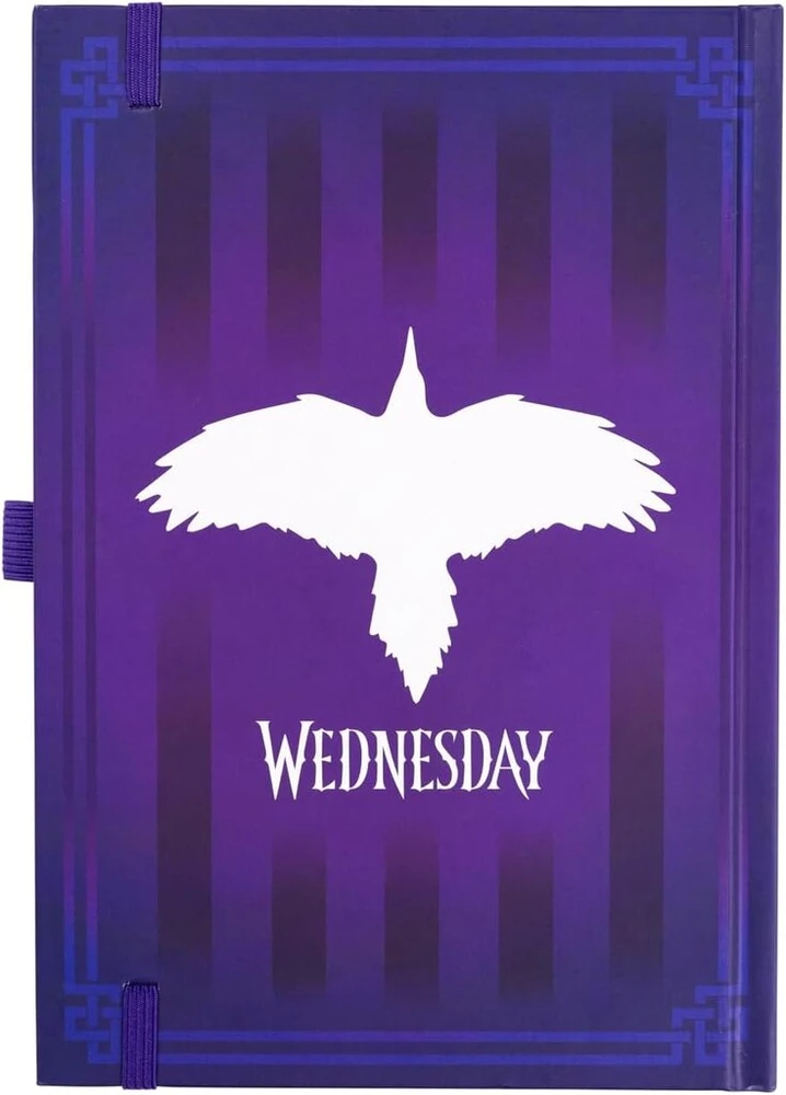 Pyramid Wednesday 2025 A5 formato dienoraštis 14.8 x 21 cm, populiaraus Tv serialo kalendorius, kasdienis planuotojas biurui ir mokyklai