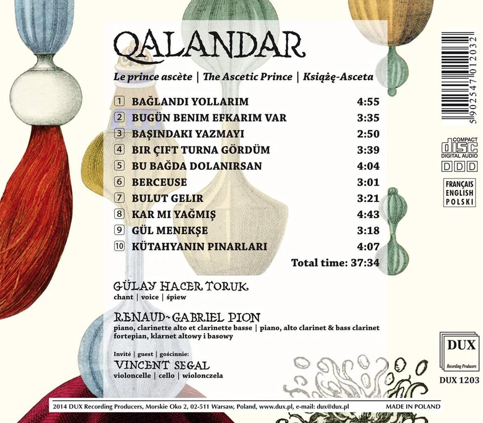Vinilinė plokštelė Qalandar - asketiškasis princas