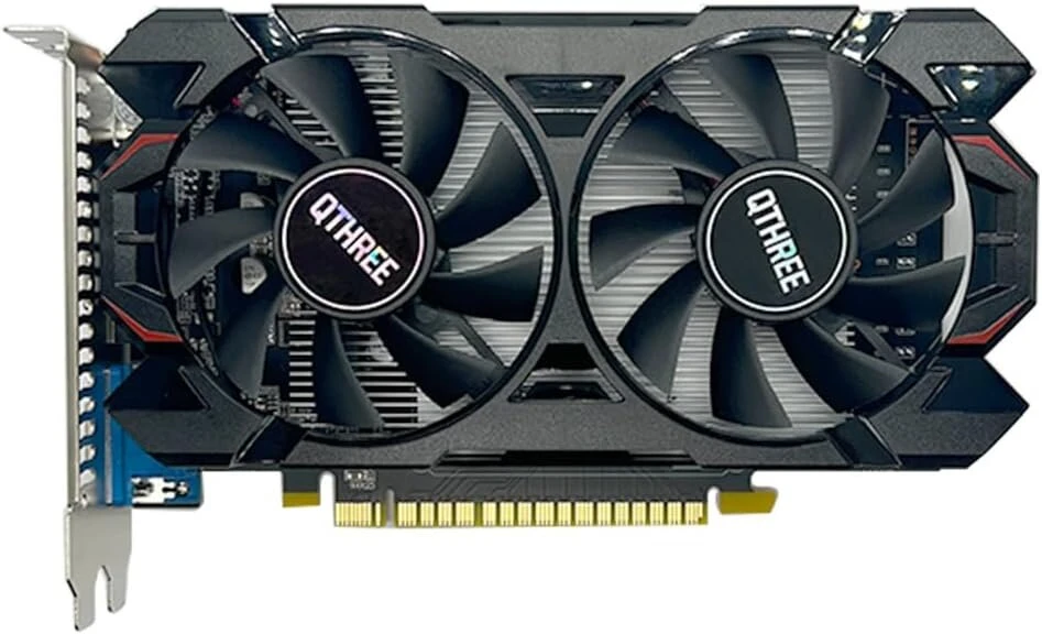 Qthree Gtx 750 4gb 128-bitų vaizdo plokštė, du ventiliatoriai, Hdmi, Vga, Dvi, žemo profilio vaizdo plokštės Pc, kompiuterio Gpu, mažos galios, Pci Express x16, Directx 12