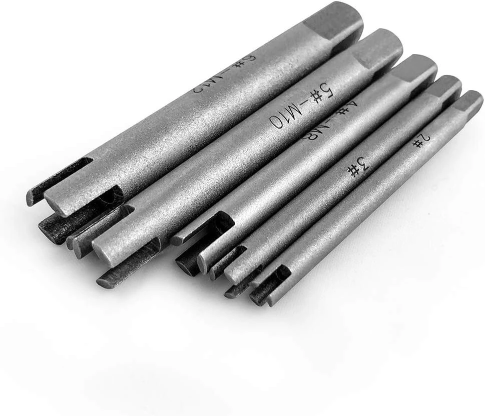 Qwork® Sraigtų Ištraukėjų Rinkinys, 5 vnt.