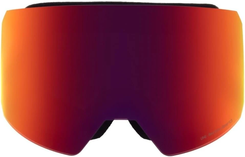 Raudona Bull Spect Eyewear vyriški slidinėjimo akiniai Line-01, Onecolour, L