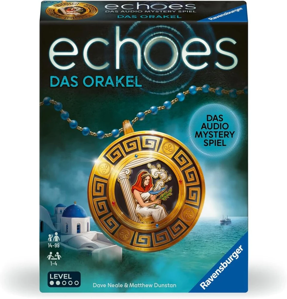 Ravensburger 22452 Echoes The Oracle – garso paslapčių žaidimas nuo 14 metų, nuotykių žaidimas