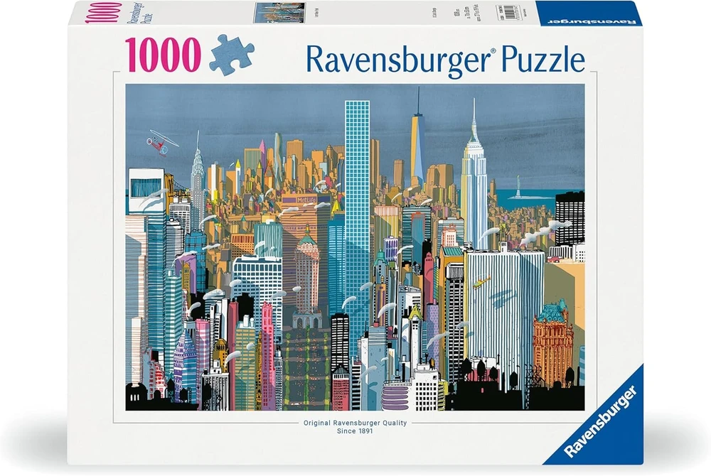 Ravensburger Dėlionė 1000 detalių "aš esu Niujorkas"