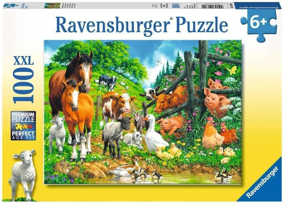 Ravensburger Dėlionė 10689 Gyvūnų susirinkimas