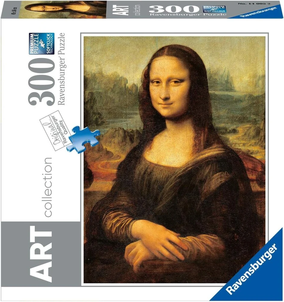 Ravensburger dėlionė – 14005 – Classique – Leonardo da Vinci – Mona Lisa – 300 detalių