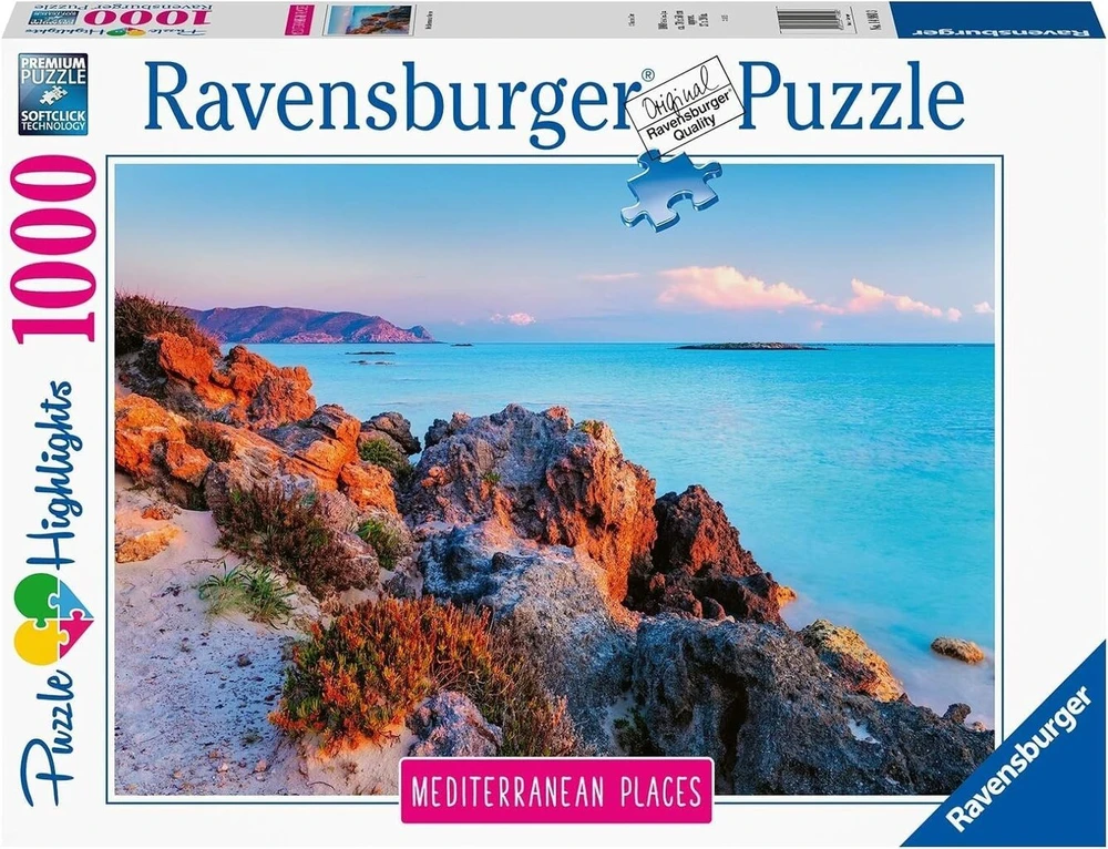 Ravensburger Dėlionė Viduržemio Graikija, 1000 detalių