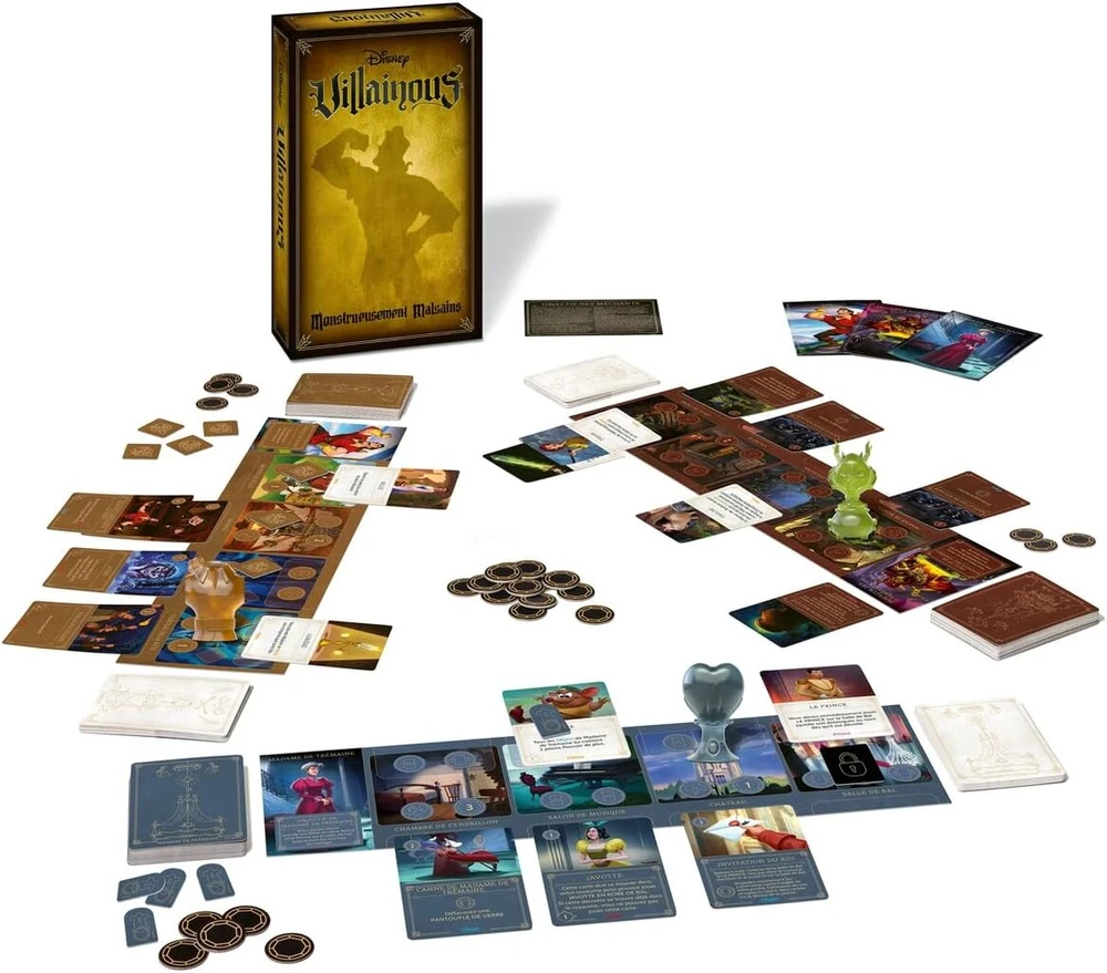 Ravensburger Disney Villainous Ext. 4 Monstrueusement Malsains strateginis žaidimas