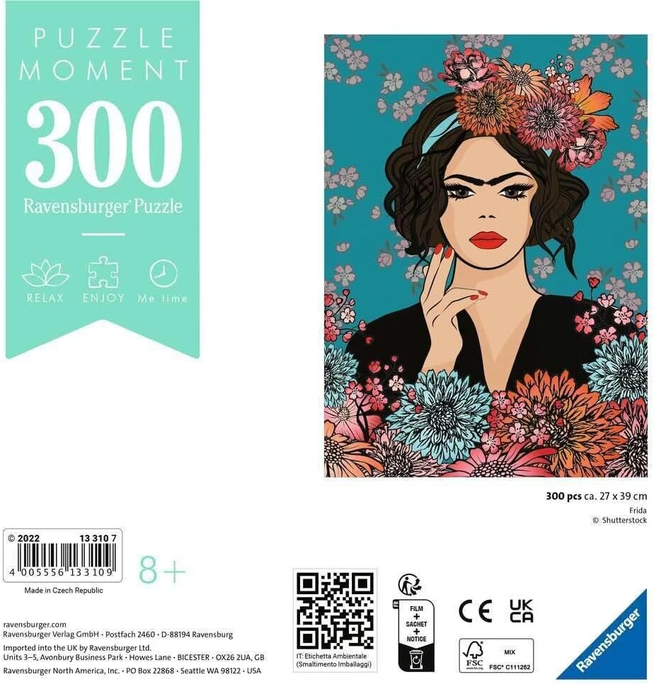 Ravensburger Frida Dėlionė Akimirka 300 Detalių