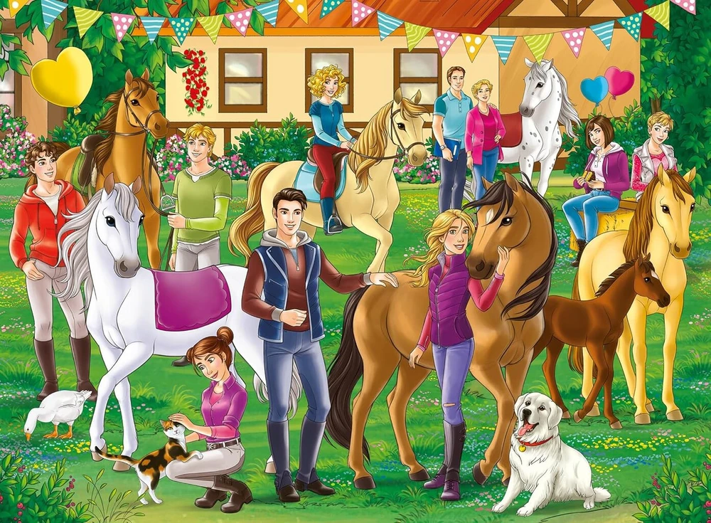 Ravensburger vaikiška dėlionė - Lissy Activity - 200 dalių veiklos dėlionė su dėlionių padėklu, komiksu, lipdukais ir plakatu Lissy gerbėjams nuo 8 metų