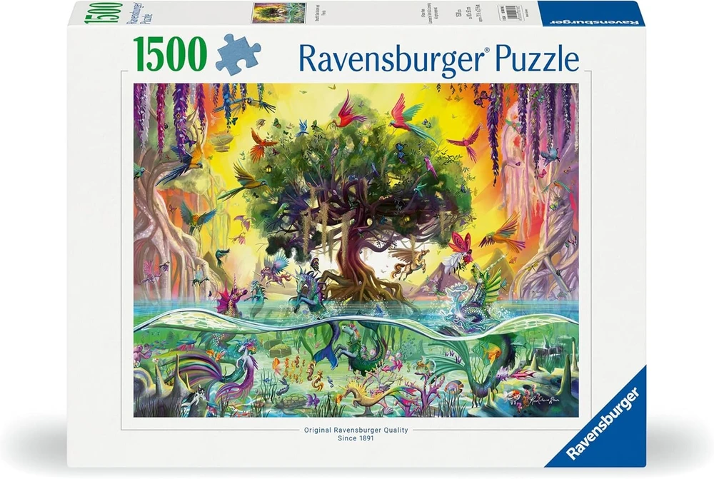 Ravensburger "vienaragis ir Draugai" 1500 detalių dėlionė