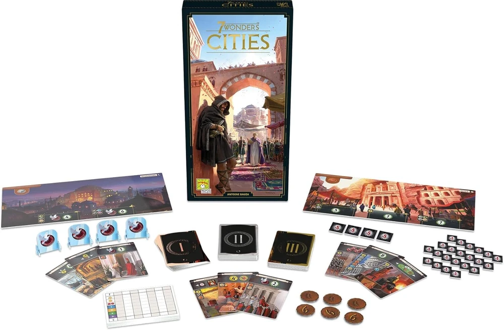 Repos Production 7 Wonders - Expansion Cities 2020 | stalo žaidimas | nuo 10 metų | 3-7 žaidėjai