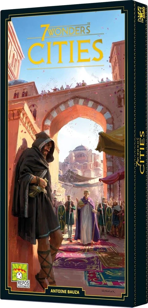 Repos Production 7 Wonders - Expansion Cities 2020 | stalo žaidimas | nuo 10 metų | 3-7 žaidėjai