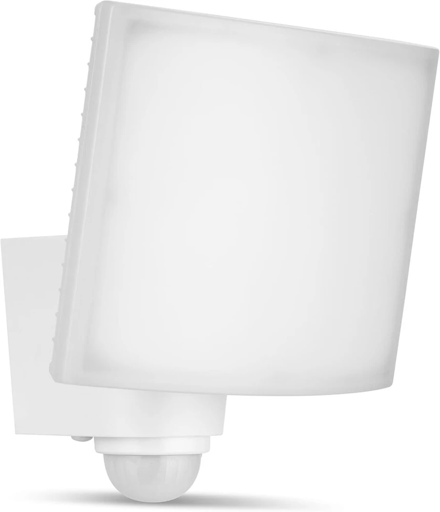 Rev Mcsensor Led šviestuvas 230 V šiltai balta/neutrali balta su judesio davikliu 28 W lauko prožektorius Ip44 1800 lm 5000 K balta