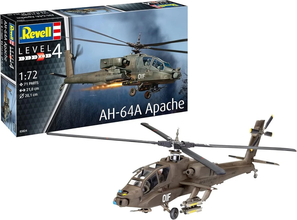 Revell 03824 ah-64a apache