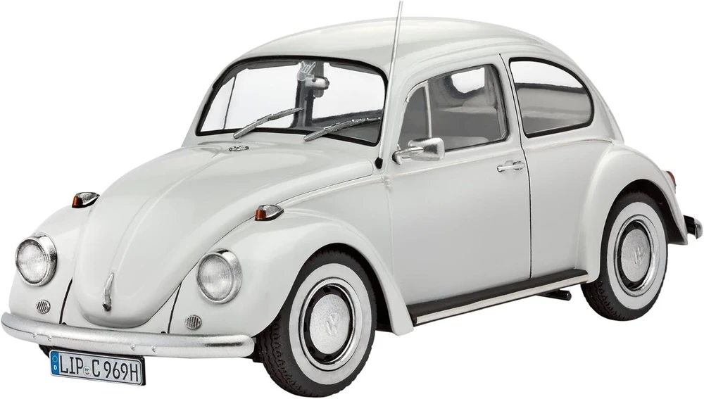 Revell modelio rinkinys 1:24 Volkswagen Vw Beetle, pilkas