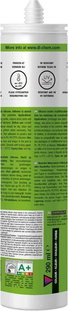 Rexon Silikonas 290ml - daugiafunkcis sandariklis, šviesiai smėlio