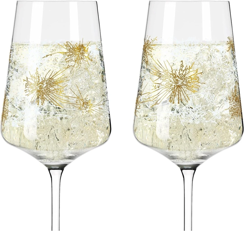 Ritzenhoff 60810011 šampano taurių rinkinys, stiklas, 400 ml, 2 vnt.