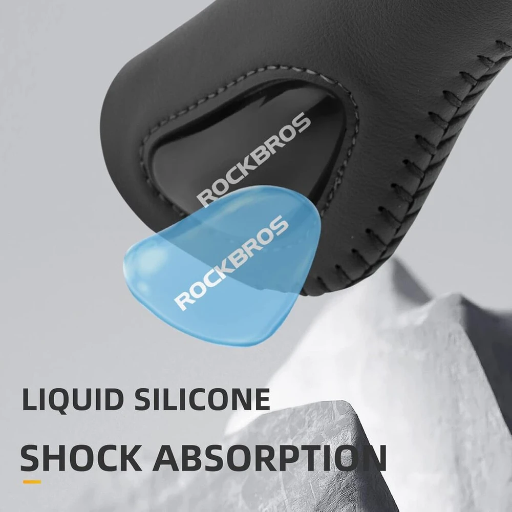 Rockbros Ergonomiškos dviračio rankenos su užraktu, skirtos Mtb, plento, trekingo, elektriniams, miesto ir sulankstomiems dviračiams, 22,2 mm