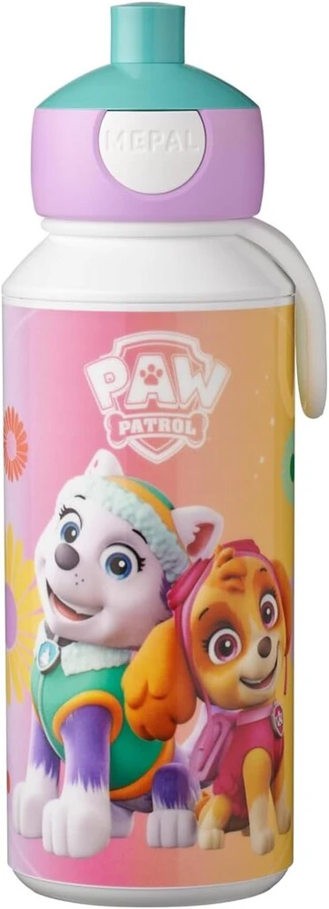 Rosti Mepal Mepal - Pop-up Campus gertuvė - gertuvė - nepralaidi gertuvė į mokyklą - daugkartinio naudojimo - be Bpa ir galima plauti indaplovėje - 400 ml - Paw Patrol mergaitės