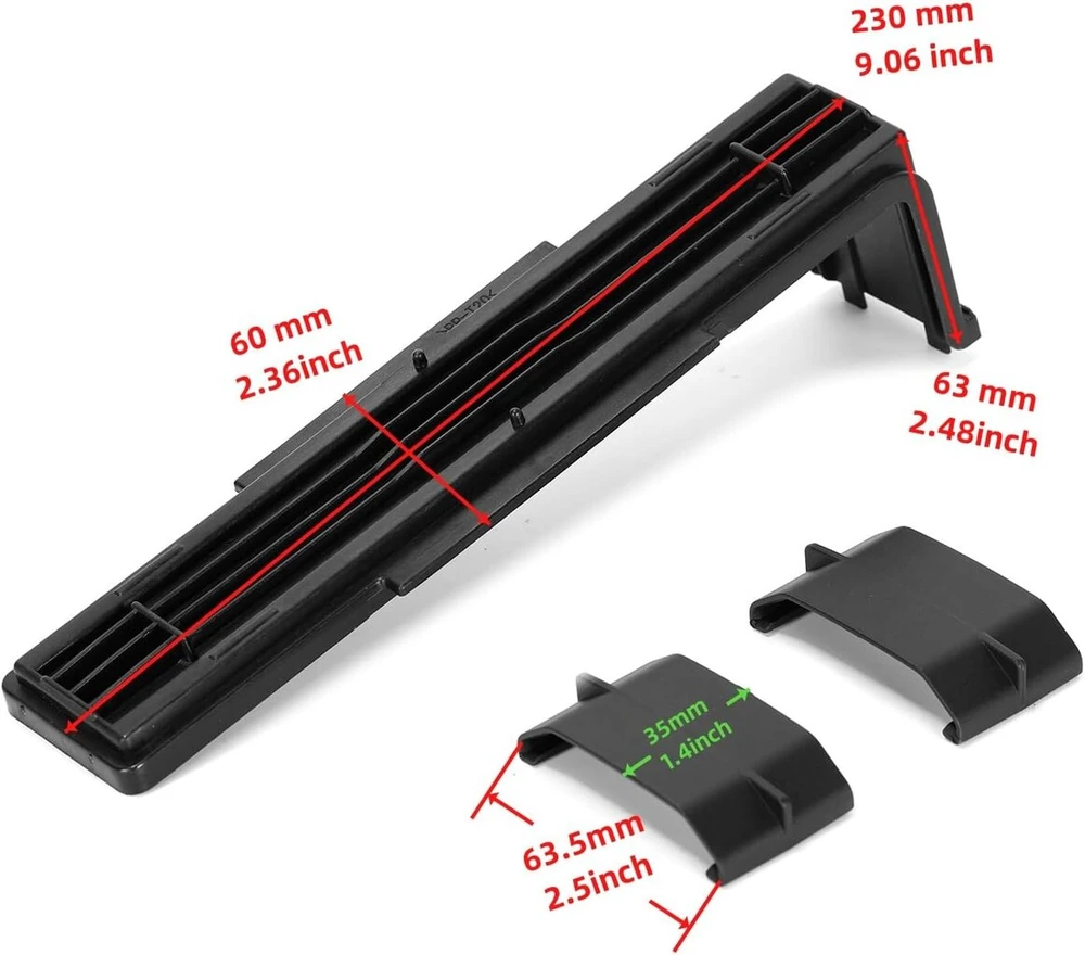 Ruimou 1 komplektas automobilio oro kondicionieriaus filtro dangtelio plokštė oe 6q0819422b 6q0815391 6q0819422 6q0819422a, suderinama su vw polo fox ameo, suderinama su audi