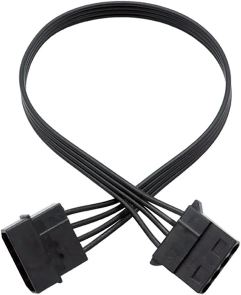 Ruitexun Molex Lp4 Ide 4 kontaktų jungties prailginimo adapterio kabelis kompiuterio Ide standiesiems diskams ir Ide Cd-rom/dvdrw įrenginiams