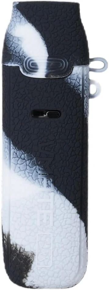 Ruiyitech silikoninis dėklas, skirtas Voopoo Vmate Max rinkiniui (juodas baltas)