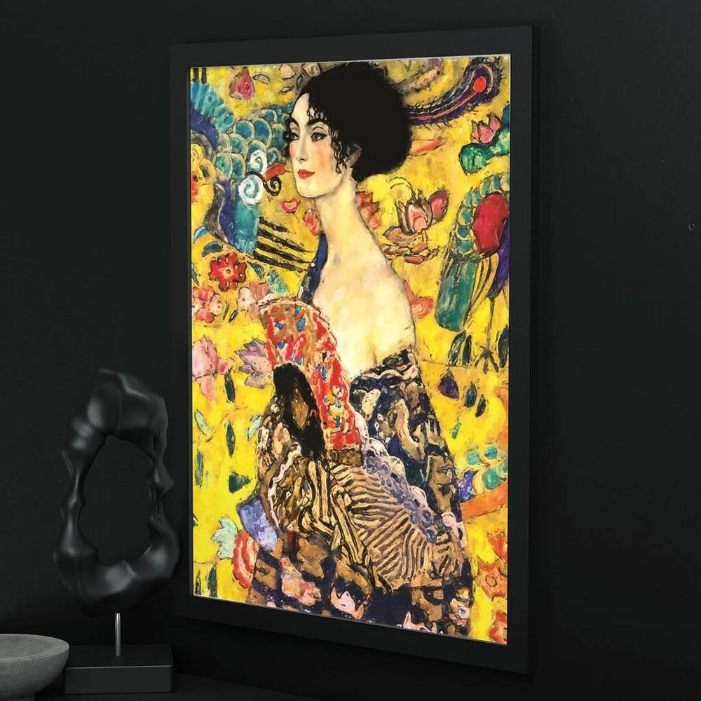 Ryžių popierius "lady with Compartments" 29,21 x 40,64 cm dekupažui, baldų amatams