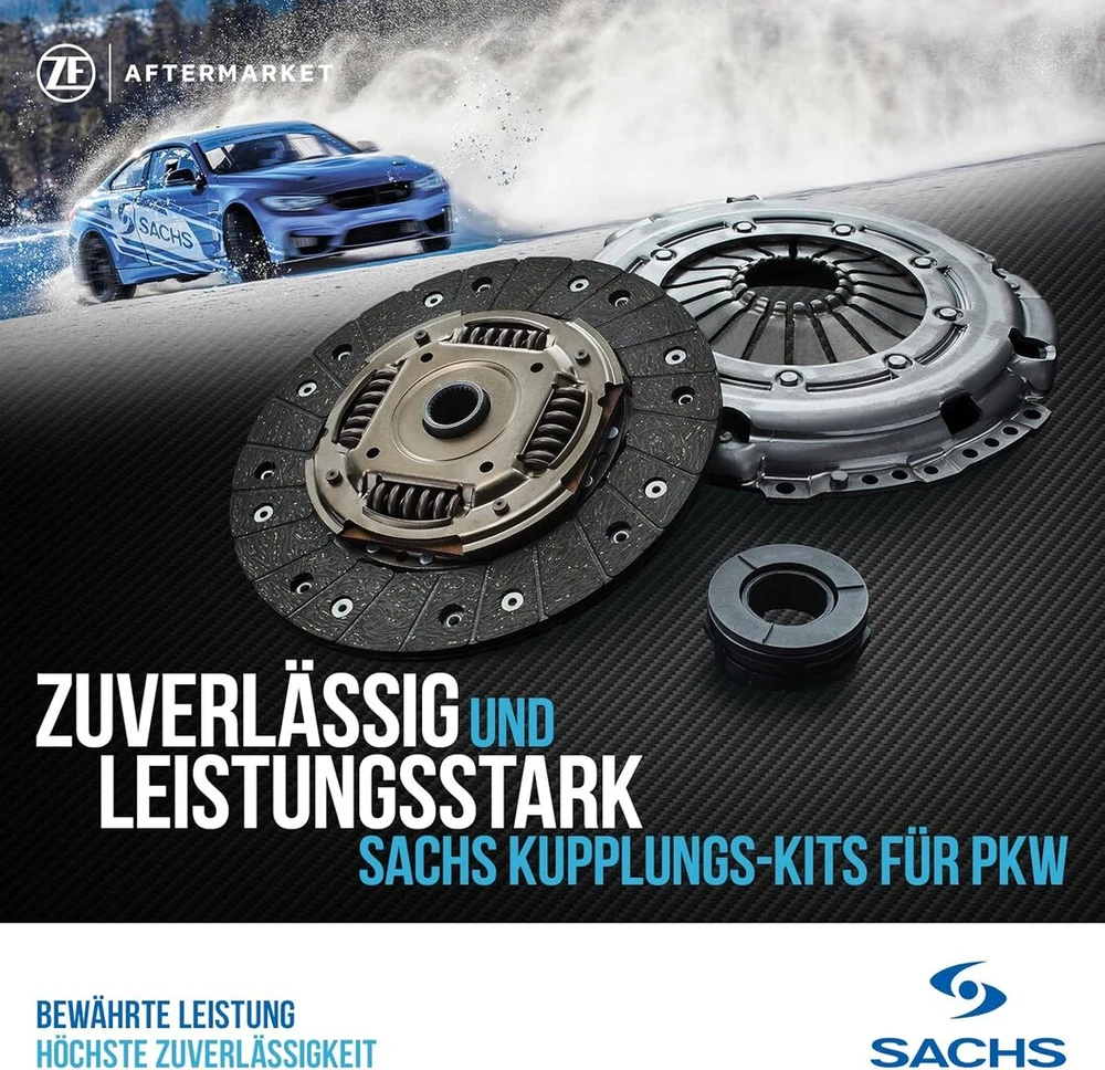 Sachs 3000 990 214 sankabos komplektas su Csc, skirtas Ford Fiesta V (jh_, Jd_) 2001-2014 ir kitiems automobiliams