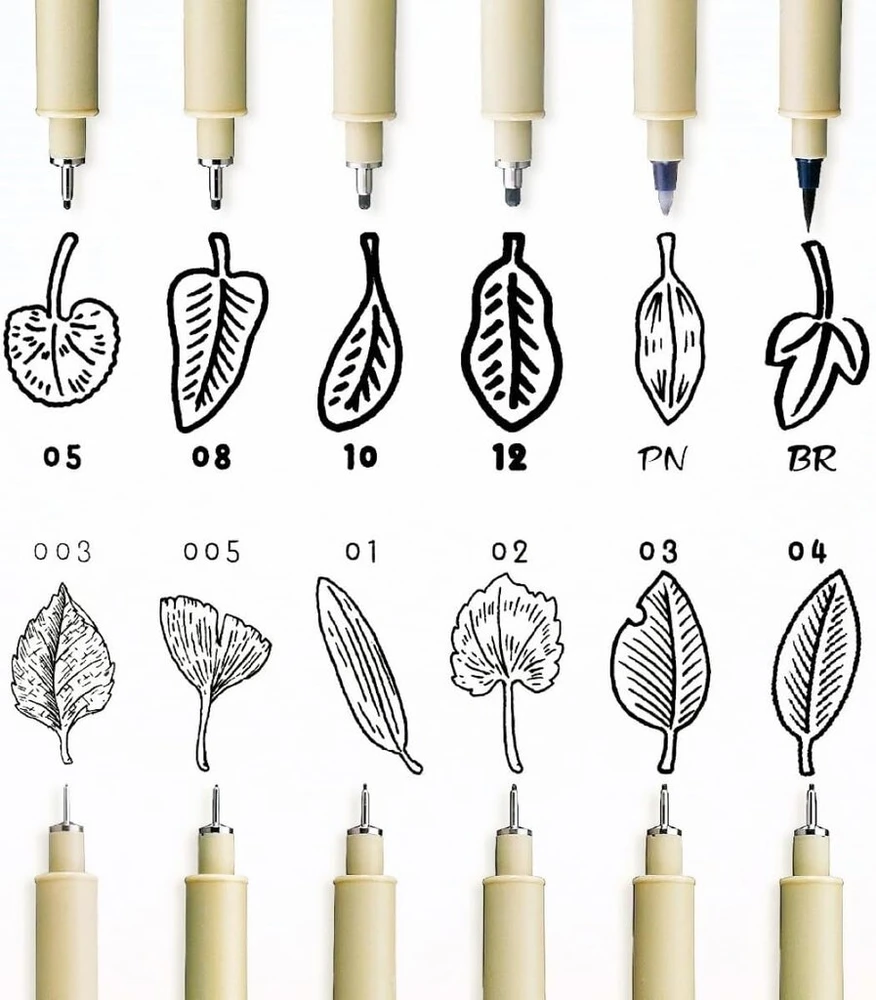 Sakura Pigma Micron 01 raudonas rašiklis, 0.25mm